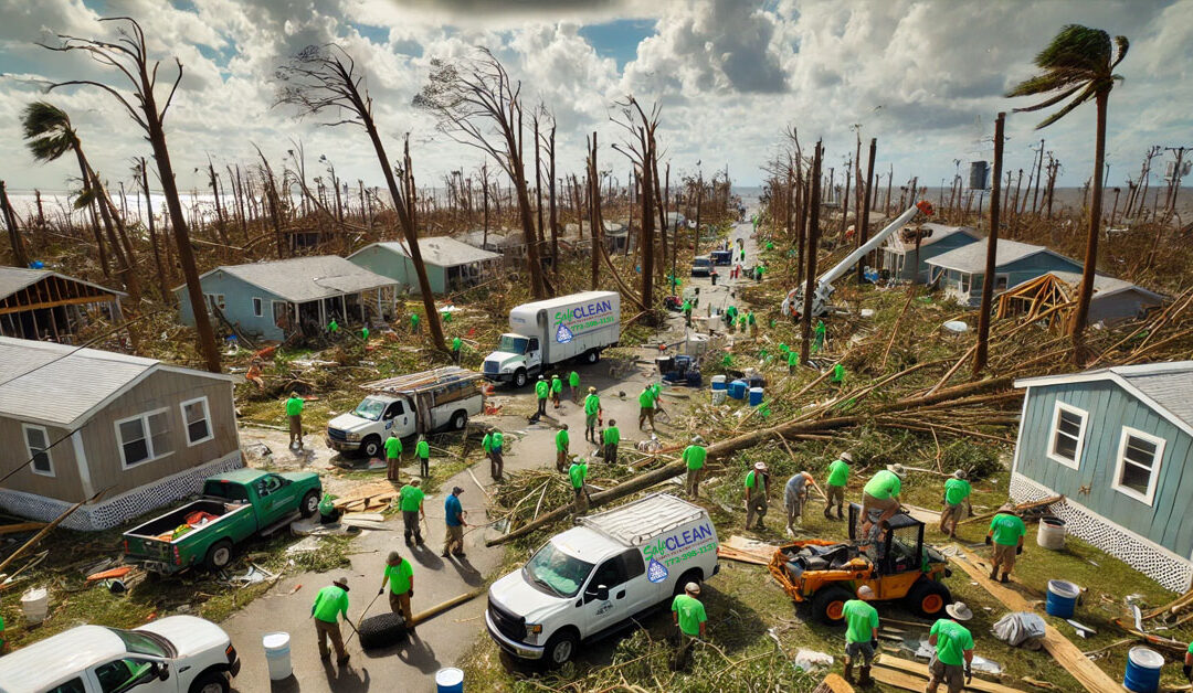 Water Damage Restoration and Storm Cleanup After a Major Hurricane